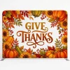 Church Banner Tension Fabric Backdrop Thanksgiving Give Thanks 1