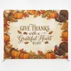 Church Banner Tension Fabric Backdrop Thanksgiving Grateful Heart 1