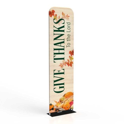 Church Banners Thanksgving001 EZ Extend 2x7 5 Side