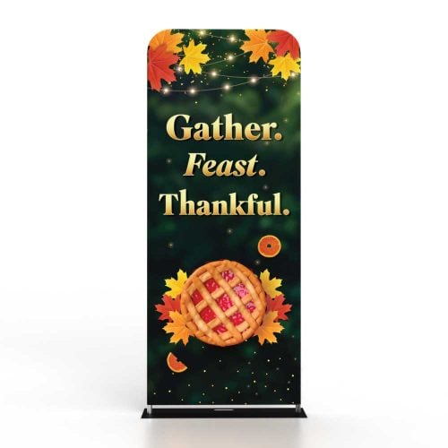 3ft Thanksgiving Tension Fabric Banners