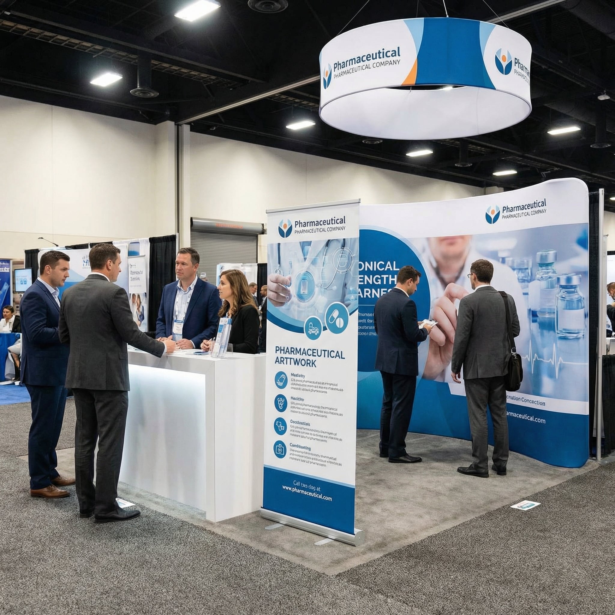 what industries use banner stands for marketing