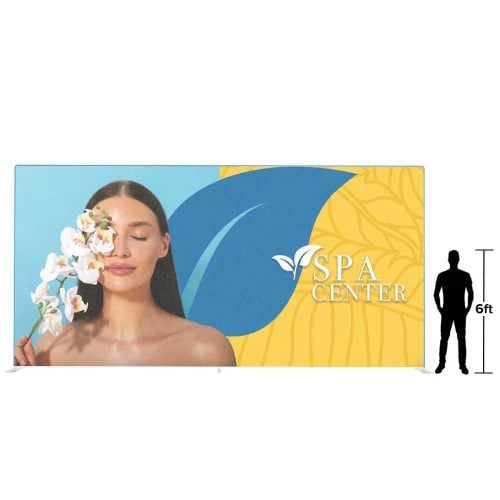 EZ Tube 20ft X 10ft Straight Double Sided Graphic Package 03