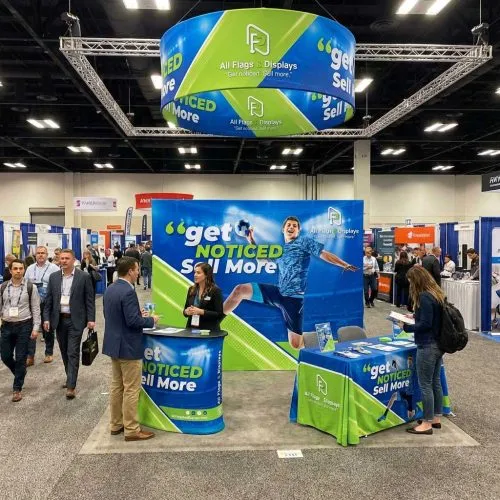 10ft Fabric Pop Up Afd Trade Show2