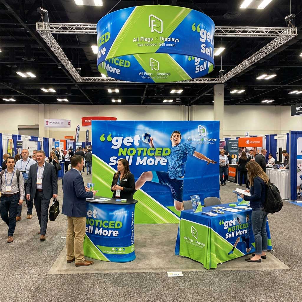 10ft Fabric Pop Up Afd Trade Show2