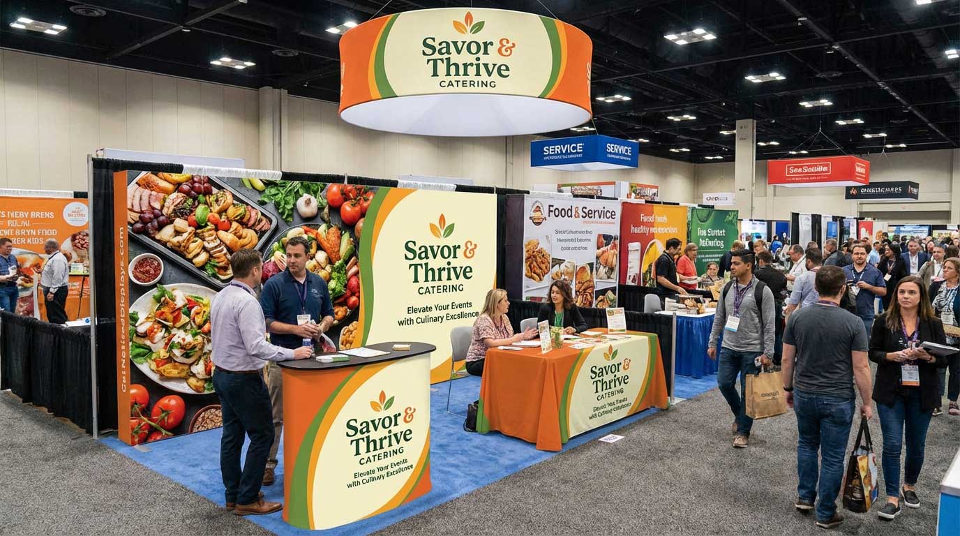 10ft Display Trade Show Food8