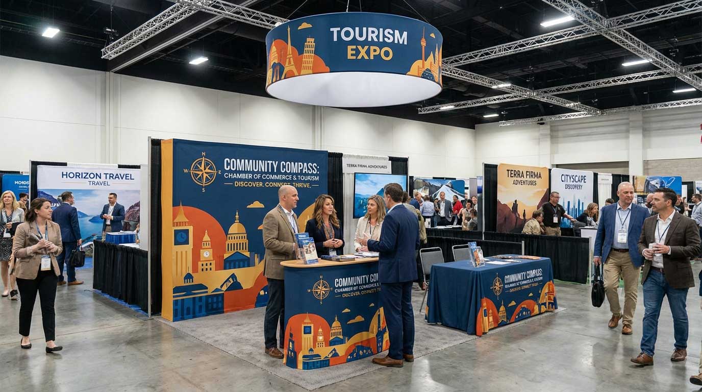 pop up display sizes for trade show explained