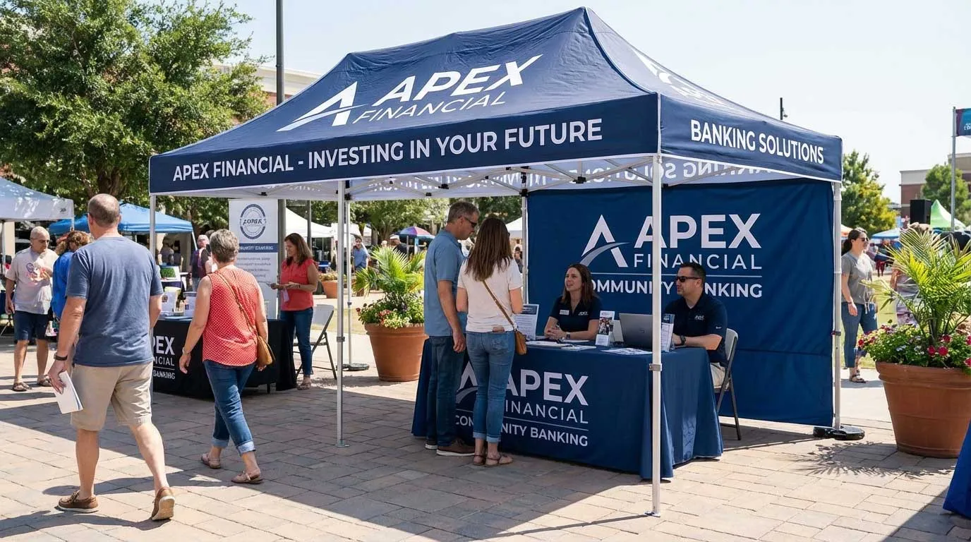 20ft Custom Canopy Tent Financial