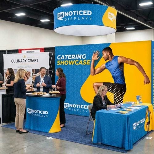 Get Noticed Displays In Trade Show2