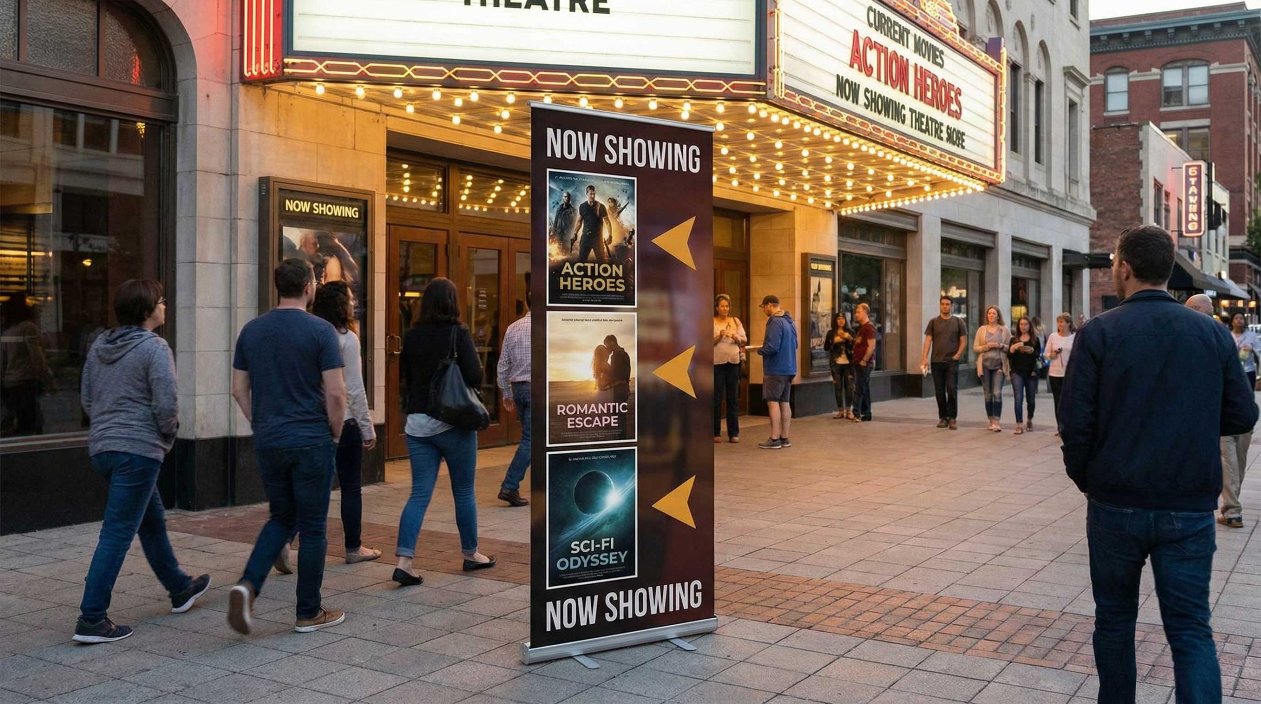 industries that use banner stands