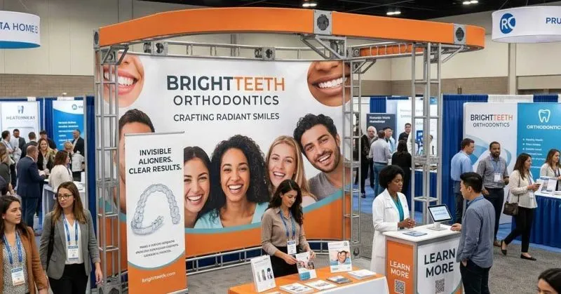 Orbital 10x10 Truss System Trade Show Dental