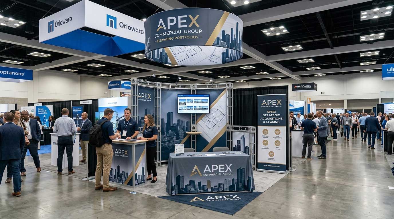 Orbital 10x10 Truss Booth Trade Show Real Estate