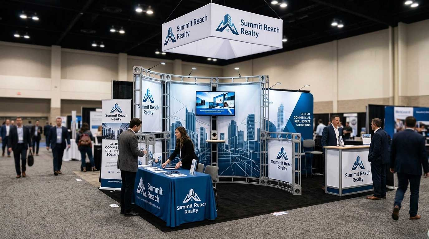 Orbital 10x10 Custom Truss System Trade Show Marketing