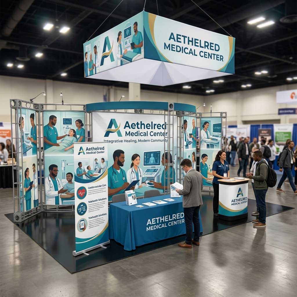 Orbital 10x20 Truss Displays Trade Show Home Medical