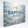 Baptism Display 10 ft Fabric Pop Up Style 8