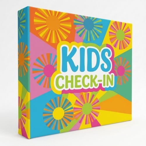 Kids Pop Up Display | 10ft Fabric Designs for Children's Ministry