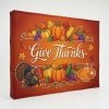 Thanksgiving Give Thanks 10 ft Fabric Pop Up Style 18