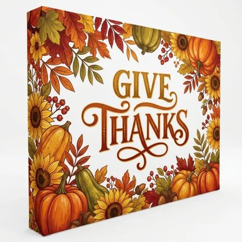 Church Banner 10ft Fabric Pop Up Thanksgiving 12
