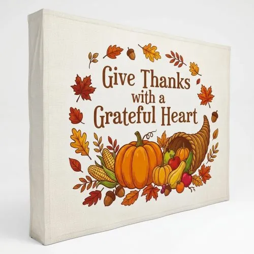 Church Banner 10ft Fabric Pop Up Thanksgiving 13