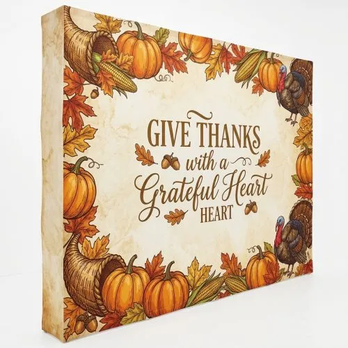 Church Banner 10ft Fabric Pop Up Thanksgiving 14