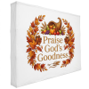 Thanksgiving Praise God’s Goodness 10 ft Fabric Pop Up Style 2
