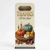 Church Banner 3ft Tension Fabric Display Fall Thanksgiving Give Thanks 7