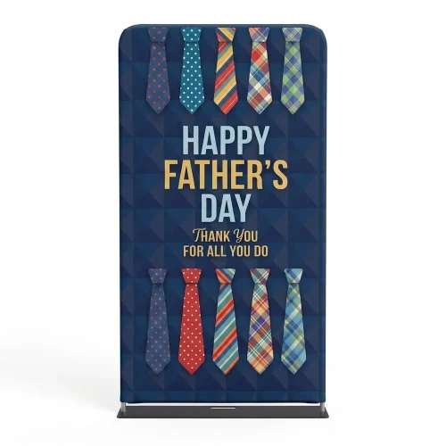 4ft Father's Day Banners - Tension Fabric Displays
