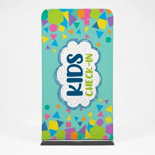 4ft Kids Tension Fabric Banners for Church & Events