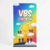 Church Banner 4ft Tension Banner Vbs Check In 1
