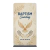 Church Banner 4ft Tension Fabric Baptism Sunday 14a