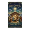 Merry Christmas 4 ft Tension Church Banner – Style 12