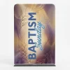 Church Banner 5ft Tension Fabric Baptism Sunday 14
