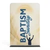 Church Banner 5ft Tension Fabric Baptism Sunday 19