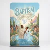 Church Banner 5ft Tension Fabric Baptism Sunday 6