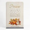 Church Banner 5ft Tension Fabric Thanksgiving Give Praise Gods Goodness