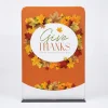Church Banner 5ft Tension Fabric Thanksgiving Give Thanks 10