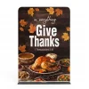 Church Banner 5ft Tension Fabric Thanksgiving Give Thanks 5