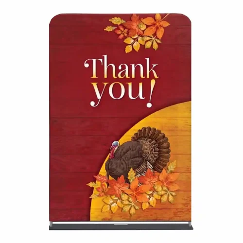 Church Banner 5ft Tension Fabric Thanksgiving Thank You