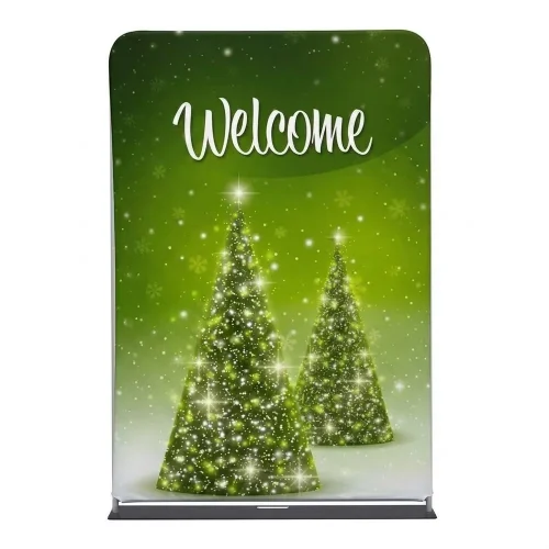 Church Banner 5ft Tension Fabric Welcome 20