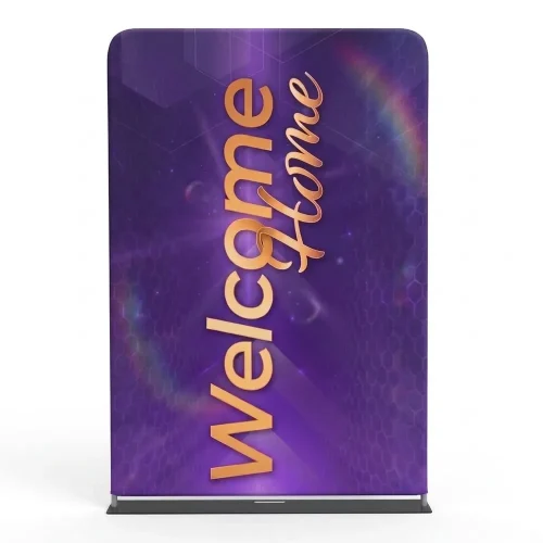 Church Banner 5ft Tension Fabric Welcome 31