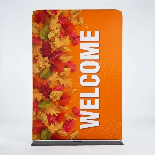 Church Banner 5ft Tension Fabric Welcome 43