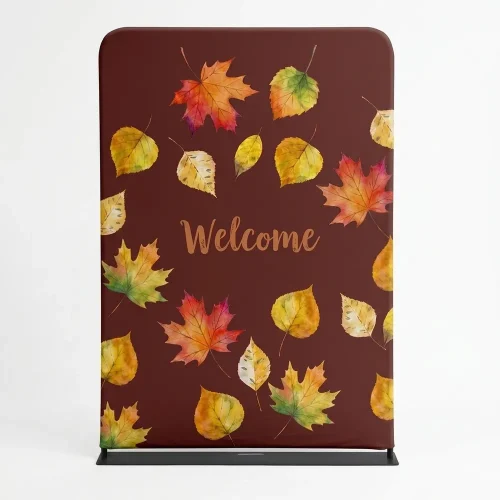 Church Banner 5ft Tension Fabric Welcome 7