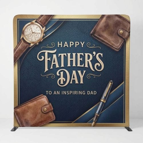 Church Banner 8ft Fabric Tension Display Fathers Day 10