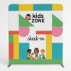 Kids Zone Check In 8 ft Tension Fabric Display Style 5