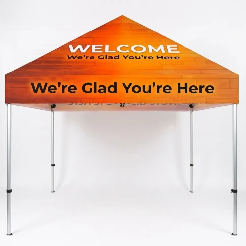 10 ft Church Welcome Canopy Tent Style 1