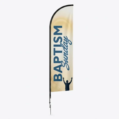 Church Banner Feather Flags Baptism 3