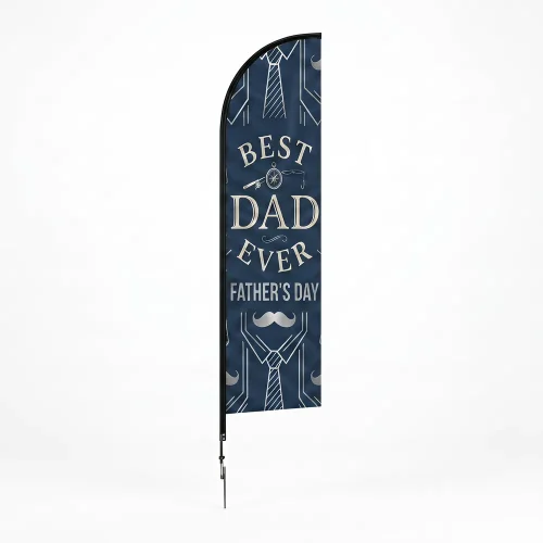 14 ft Church Father’s Day Feather Flag Style 14
