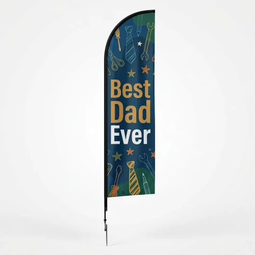 14 ft Church Father’s Day Feather Flag Style 8