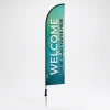Church Banner Feather Flags Welcome 1