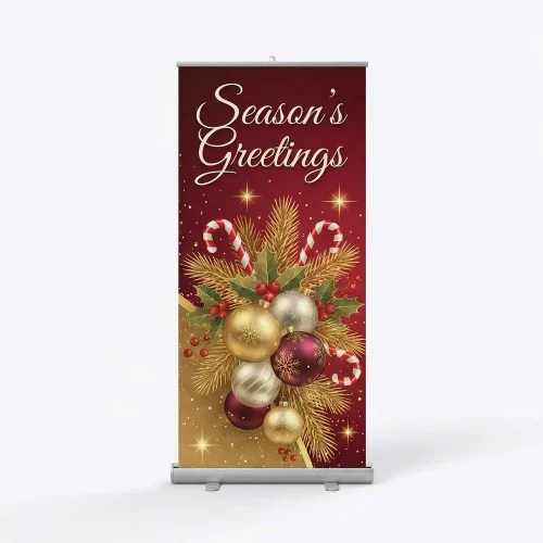 Church Banner Retractable Christmas 6