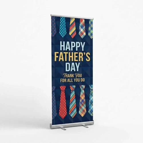 Church Banner Retractable Fathers Day 10